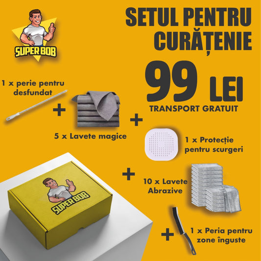 Setul de curatenie Super Bob