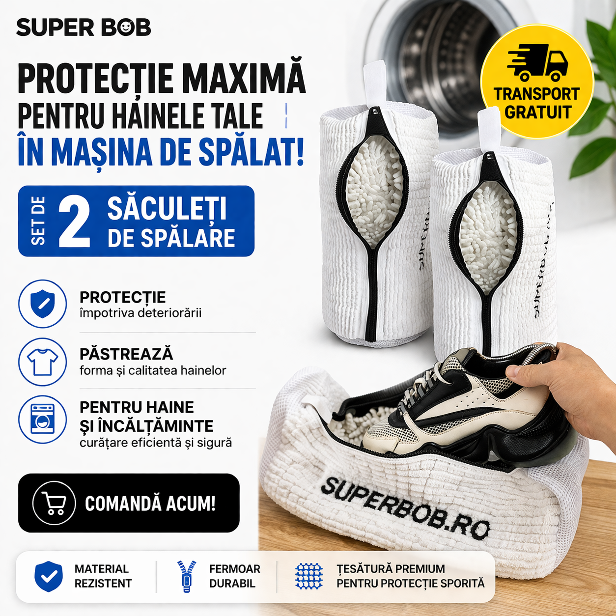 Set Saculeti de spalare