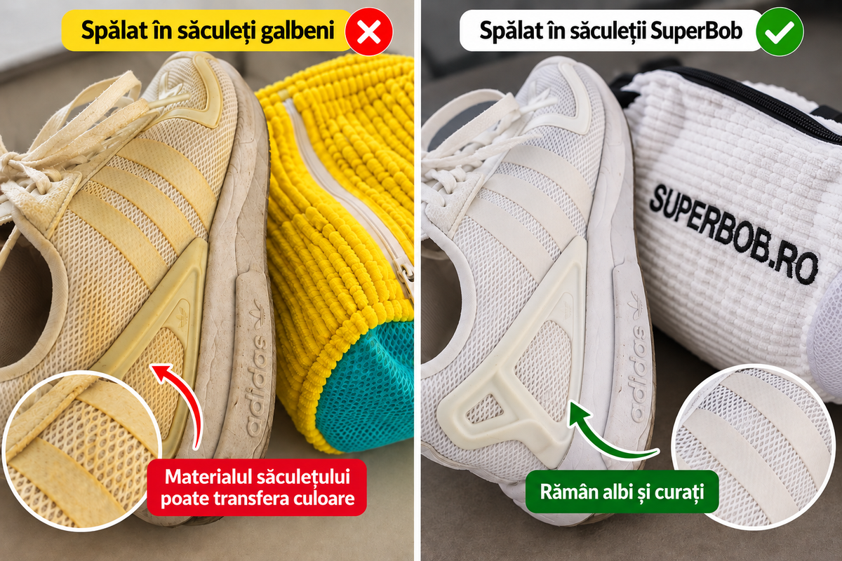 Săculeți de spălare pentru adidași
