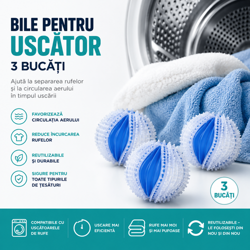Bile pentru Uscător – Set 3 buc.
