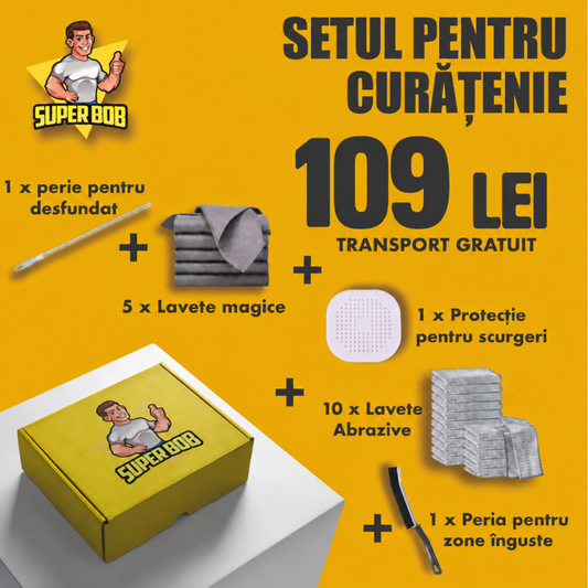 Setul de curatenie Super Bob